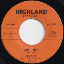 画像をギャラリービューアに読み込む, Rosie And The Originals - Angel Baby / Give Me Love (7 inch Record / Used)