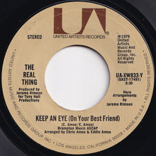 画像をギャラリービューアに読み込む, Real Thing - You To Me Are Everything / Keep An Eye (On Your Best Friend) (7 inch Record / Used)