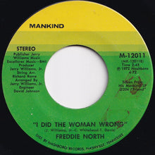 画像をギャラリービューアに読み込む, Freddie North - Sweeter Than Sweetness / I Did The Woman Wrong (7 inch Record / Used)