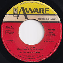 画像をギャラリービューアに読み込む, Loleatta Holloway - Cry To Me / So Can I (7 inch Record / Used)