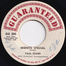 画像をギャラリービューアに読み込む, Paul Evans - Midnite Special / Since I Met You Baby (7 inch Record / Used)