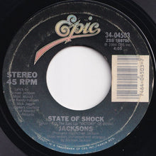 画像をギャラリービューアに読み込む, Jacksons - State Of Shock / Your Ways (7 inch Record / Used)