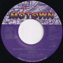 画像をギャラリービューアに読み込む, Rockwell - Somebody's Watching Me / (Instrumental) (7 inch Record / Used)