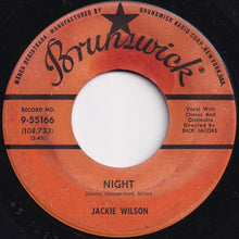画像をギャラリービューアに読み込む, Jackie Wilson - Night / Doggin' Around (7 inch Record / Used)