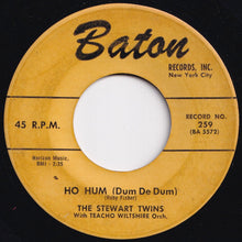 画像をギャラリービューアに読み込む, Stewart Twins - Joey / Ho Hum (Dum De Dum) (7 inch Record / Used)