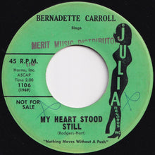 画像をギャラリービューアに読み込む, Bernadette Carroll - My Heart Stood Still / Sweet Sugar Sweet (7 inch Record / Used)