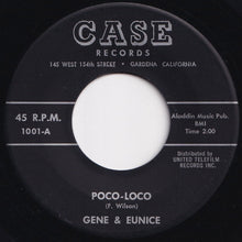 画像をギャラリービューアに読み込む, Gene & Eunice - Poco-Loco / Go-On Kokomo (7 inch Record / Used)