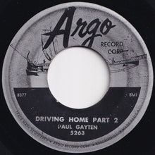画像をギャラリービューアに読み込む, Paul Gayten - Driving Home (Part 1) / (Part 2) (7 inch Record / Used)