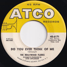 画像をギャラリービューアに読み込む, Hollywood Flames - Devil Or Angel / Do You Ever Think Of Me (7 inch Record / Used)