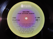 画像をギャラリービューアに読み込む, John Coltrane - Ballads (Gatefold LP-Vinyl Record/Used)