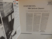 画像をギャラリービューアに読み込む, Milt Jackson - Statements (Gatefold LP-Vinyl Record/Used)