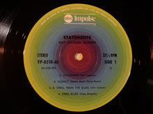 画像をギャラリービューアに読み込む, Milt Jackson - Statements (Gatefold LP-Vinyl Record/Used)