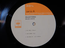 画像をギャラリービューアに読み込む, Miles Davis - Milestones (LP-Vinyl Record/Used)