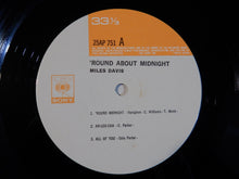 画像をギャラリービューアに読み込む, Miles Davis - 'Round About Midnight (LP-Vinyl Record/Used)