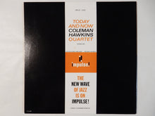 画像をギャラリービューアに読み込む, Coleman Hawkins - Today And Now (Gatefold LP-Vinyl Record/Used)