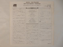 画像をギャラリービューアに読み込む, John Coltrane - My Favorite Things (LP-Vinyl Record/Used)