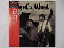 Load image into Gallery viewer, Donald Byrd - Byrd's Word (LP-Vinyl Record/Used)