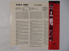 Load image into Gallery viewer, Donald Byrd - Byrd's Word (LP-Vinyl Record/Used)