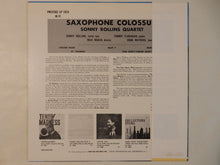 画像をギャラリービューアに読み込む, Sonny Rollins - Saxophone Colossus (LP-Vinyl Record/Used)