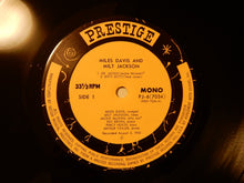 画像をギャラリービューアに読み込む, Miles Davis, Milt Jackson - Quintet / Sextet (LP-Vinyl Record/Used)