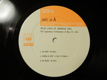画像をギャラリービューアに読み込む, Miles Davis - Miles Davis At Carnegie Hall (LP-Vinyl Record/Used)