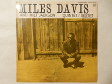 Load image into Gallery viewer, Miles Davis, Milt Jackson - Quintet / Sextet (LP-Vinyl Record/Used)