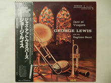 画像をギャラリービューアに読み込む, George Lewis - Jazz At Vespers (LP-Vinyl Record/Used)