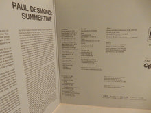 画像をギャラリービューアに読み込む, Paul Desmond - Summertime (Gatefold LP-Vinyl Record/Used)