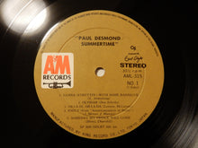 画像をギャラリービューアに読み込む, Paul Desmond - Summertime (Gatefold LP-Vinyl Record/Used)