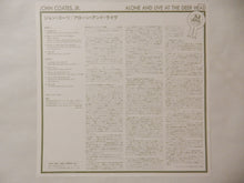 画像をギャラリービューアに読み込む, John Coates, Jr - Alone And Live At The Deer Head (LP-Vinyl Record/Used)
