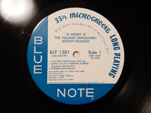 Load image into Gallery viewer, Sonny Rollins - A Night At The "Village Vanguard" (LP-Vinyl Record/Used)