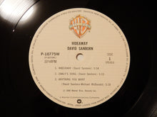 画像をギャラリービューアに読み込む, David Sanborn - Hideaway (LP-Vinyl Record/Used)