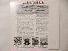 画像をギャラリービューアに読み込む, Miles Davis - Bags Groove (LP-Vinyl Record/Used)