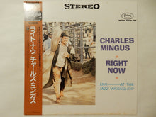 画像をギャラリービューアに読み込む, Charles Mingus - Right Now: Live At The Jazz Workshop (LP-Vinyl Record/Used)