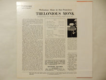 画像をギャラリービューアに読み込む, Thelonious Monk - Thelonious Alone In San Francisco (LP-Vinyl Record/Used)