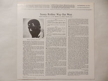 画像をギャラリービューアに読み込む, Sonny Rollins - Way Out West (LP-Vinyl Record/Used)