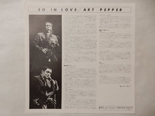 画像をギャラリービューアに読み込む, Art Pepper - So In Love (Gatefold LP-Vinyl Record/Used)