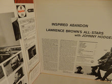 画像をギャラリービューアに読み込む, Lawrence Brown, Johnny Hodges - Inspired Abandon (Gatefold LP-Vinyl Record/Used)