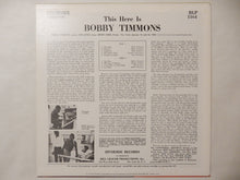 画像をギャラリービューアに読み込む, Bobby Timmons - This Here Is Bobby Timmons (LP-Vinyl Record/Used)