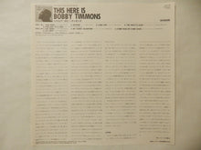 画像をギャラリービューアに読み込む, Bobby Timmons - This Here Is Bobby Timmons (LP-Vinyl Record/Used)