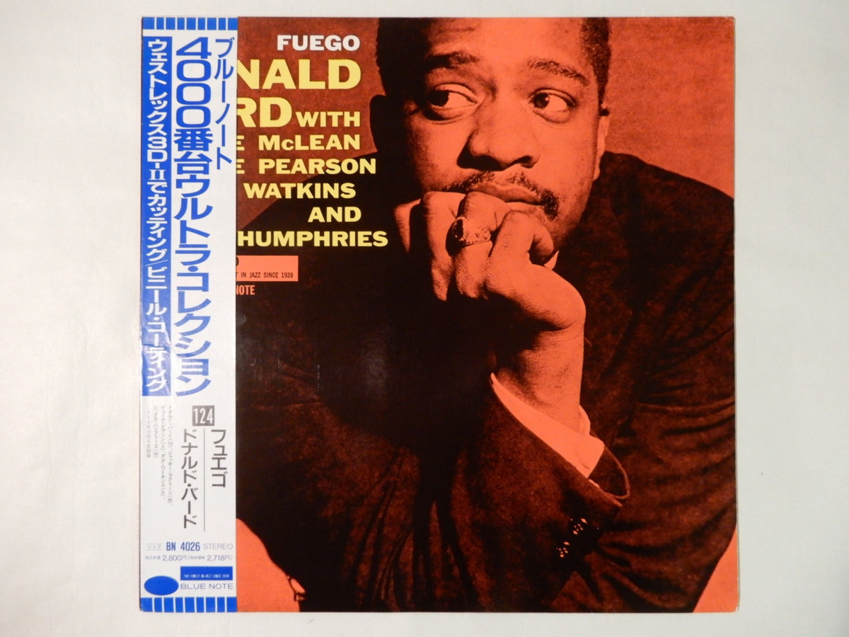 Donald Byrd Fuego レコード 4026 Blue Note DONALD BYRD / Fuego (LP) / Blue Note | WAXPEND RECORDS
