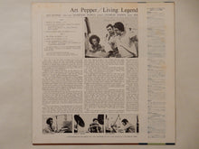 画像をギャラリービューアに読み込む, Art Pepper - Living Legend (LP-Vinyl Record/Used)