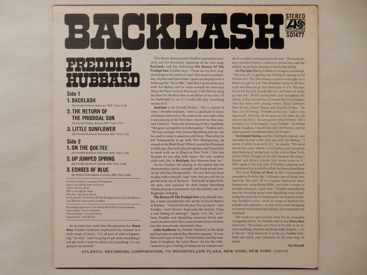 Freddie Hubbard - Backlash (LP-Vinyl Record/Used)