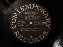 画像をギャラリービューアに読み込む, Art Pepper - Intensity (LP-Vinyl Record/Used)