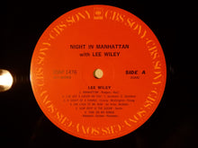 画像をギャラリービューアに読み込む, Lee Wiley - Night In Manhattan (LP-Vinyl Record/Used)
