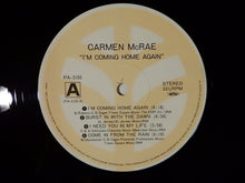 画像をギャラリービューアに読み込む, Carmen McRae - I'm Coming Home Again (2LP-Vinyl Record/Used)