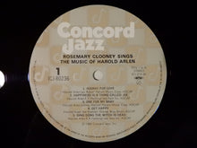 画像をギャラリービューアに読み込む, Rosemary Clooney - Rosemary Clooney Sings The Music Of Harold Arlen (LP-Vinyl Record/Used)