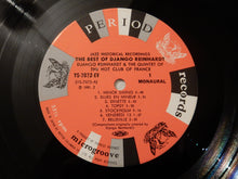 画像をギャラリービューアに読み込む, Django Reinhardt - Best Of Django Reinhardt (LP-Vinyl Record/Used)
