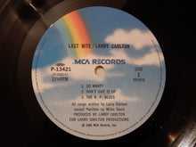 画像をギャラリービューアに読み込む, Larry Carlton - Last Nite (LP-Vinyl Record/Used)