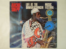 画像をギャラリービューアに読み込む, Archie Shepp - Life At The Donaueschingen Music Festival (Gatefold LP-Vinyl Record/Used)